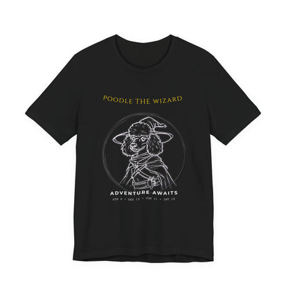 Poodle The Wizard T-Shirt lifestyle photo