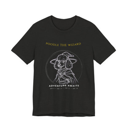 Poodle The Wizard T-Shirt navy colourway