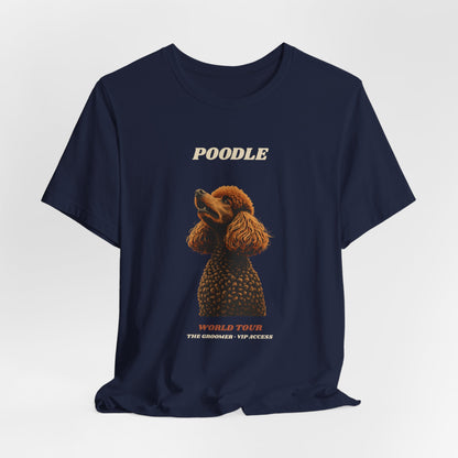 World Tour funny Poodle vintage band tee