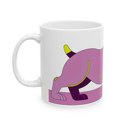 Staffie ceramic coffee mug, 11oz and 15oz pop art style Staffy gift - view 5