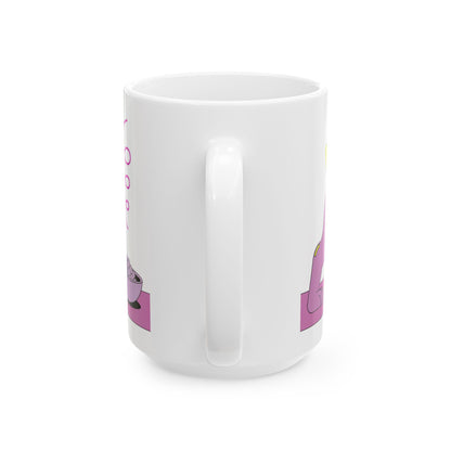 Staffie ceramic coffee mug, 11oz and 15oz pop art style Staffy gift - view 15