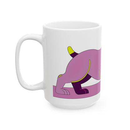 Staffie ceramic coffee mug, 11oz and 15oz pop art style Staffy gift - view 16