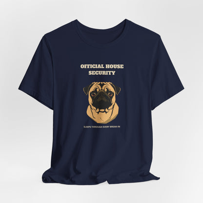 Pug Official House Security T-Shirt - view 27