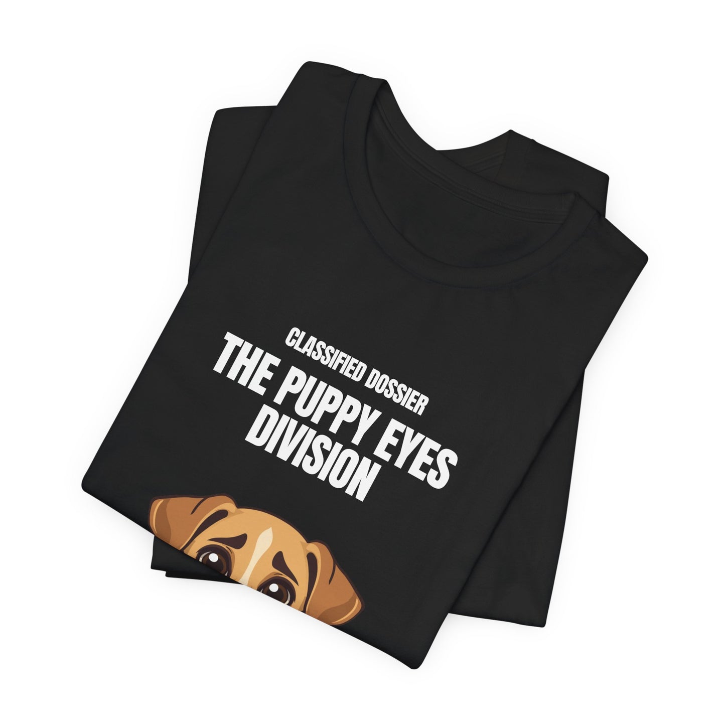 Puppy Eyes Division dog tee navy colour swatch