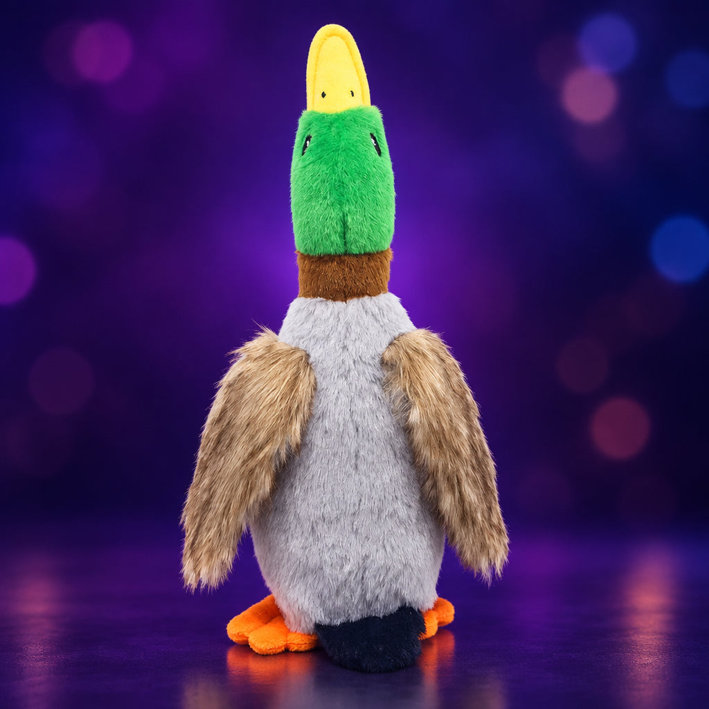 QuackPal plush squeaky duck dog toy, photo 5