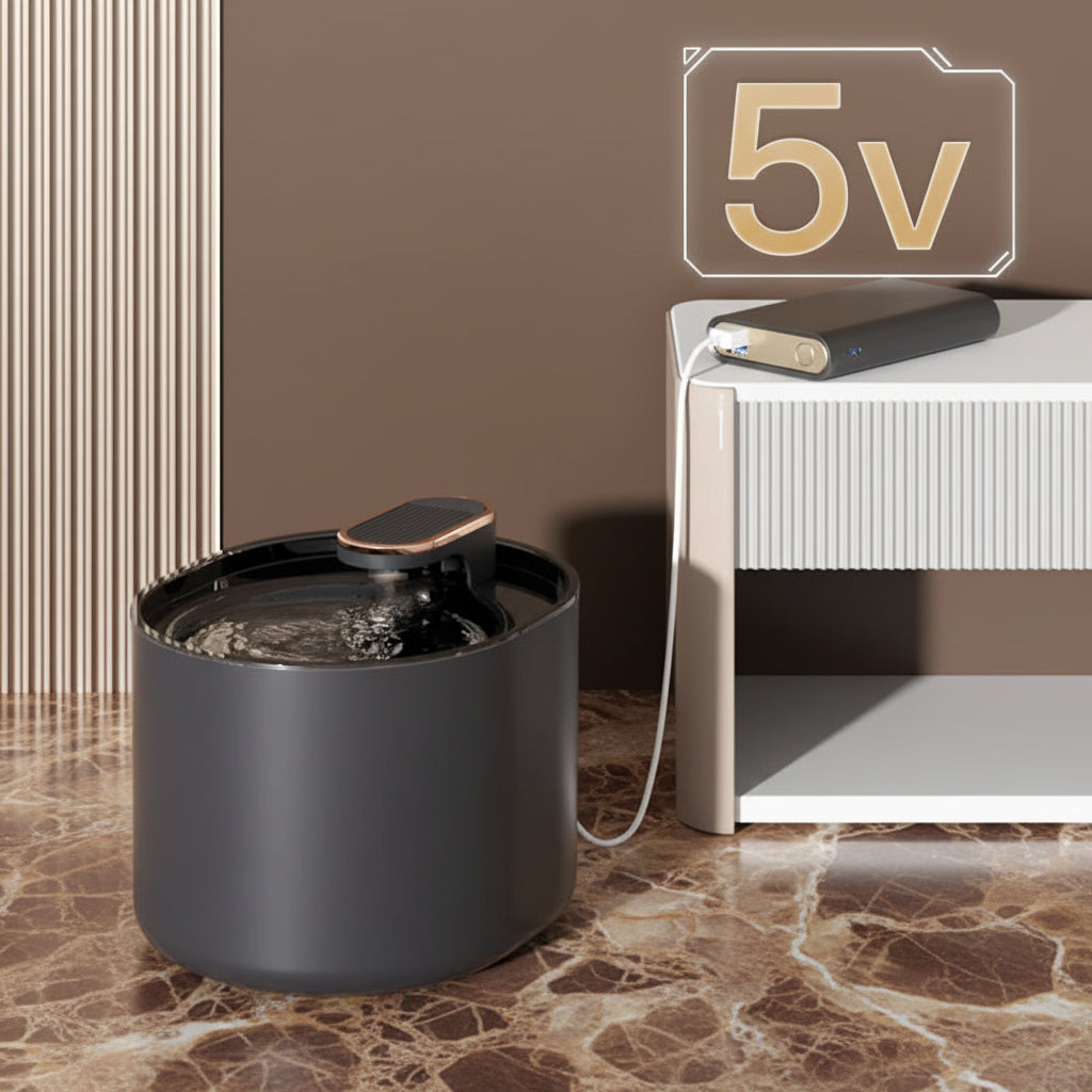 usb Automatic Cat Water Fountain. - Sniff Waggle And Walk
