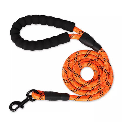 ReflectiGuard Reflective Dog Leash — size reference — SniffWaggleNWalk