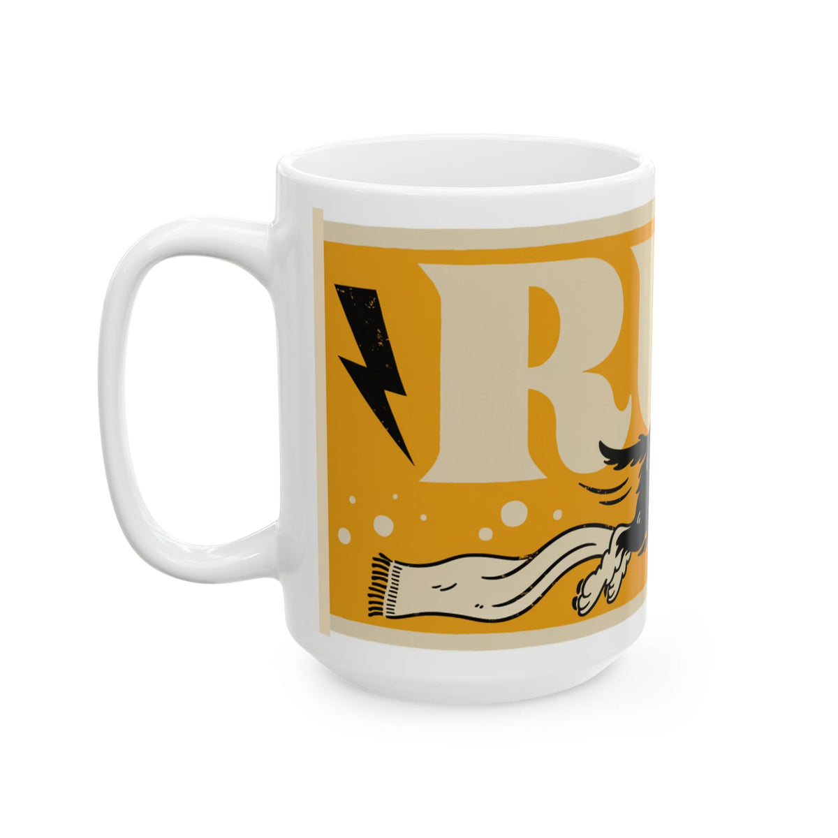 Retro Cocker Spaniel ceramic coffee mug, 11oz and 15oz dog lover gift - view 11