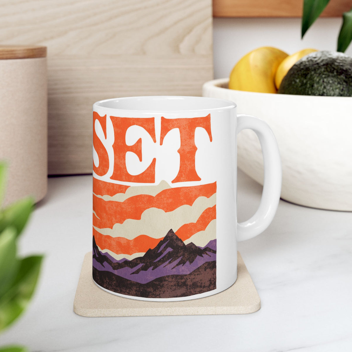 Staffie ceramic coffee mug, 11oz and 15oz retro poster staffy gift - view 10