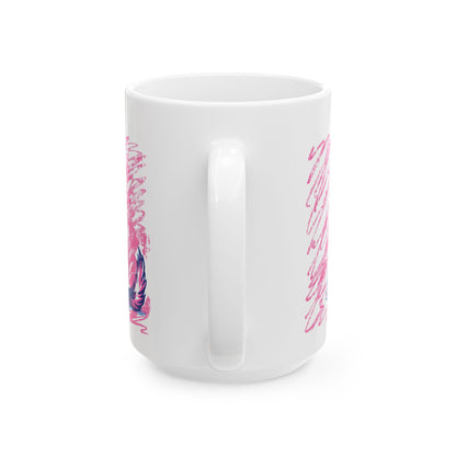 Cocker Spaniel ceramic coffee mug, 11oz and 15oz retro print style cocker gift - view 15