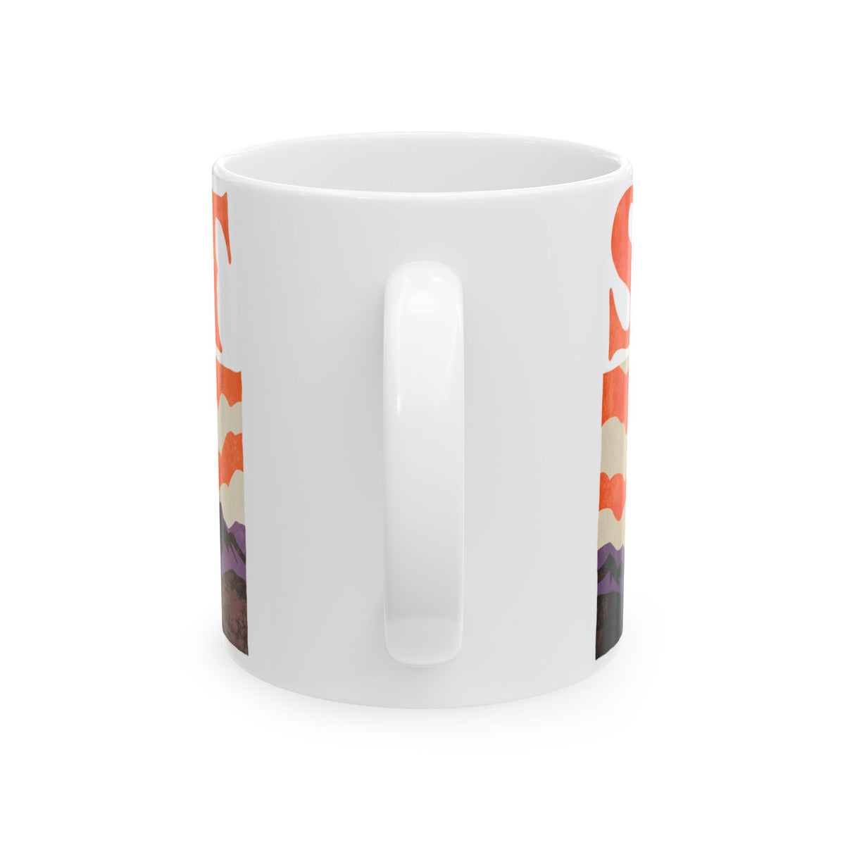 Staffie ceramic coffee mug, 11oz and 15oz retro dog lover gift - view 3