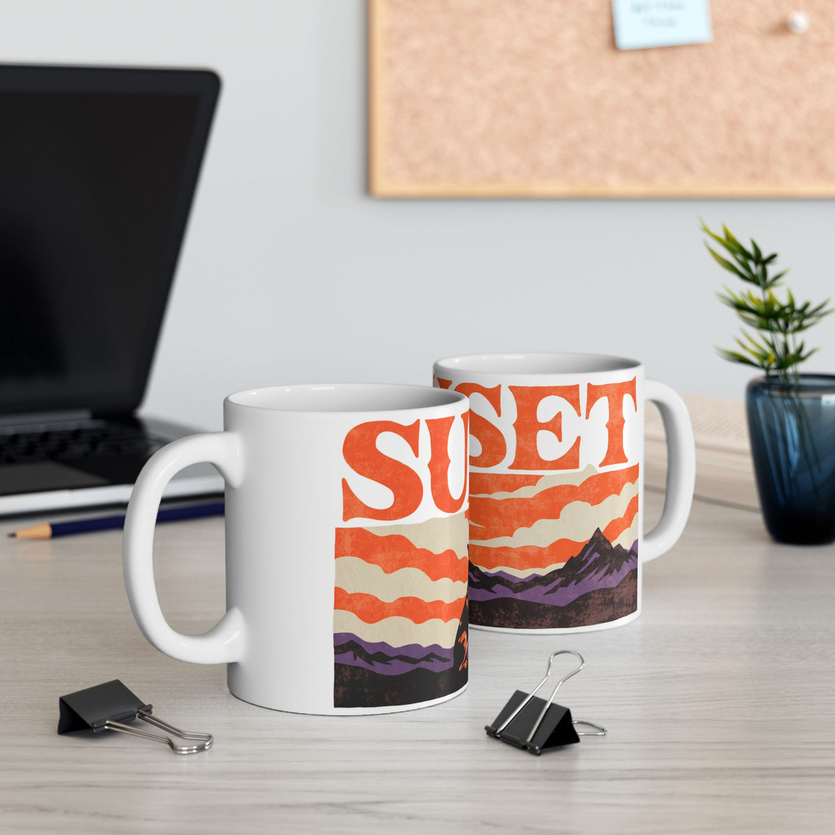 Staffie ceramic coffee mug, 11oz and 15oz retro dog lover gift - view 6