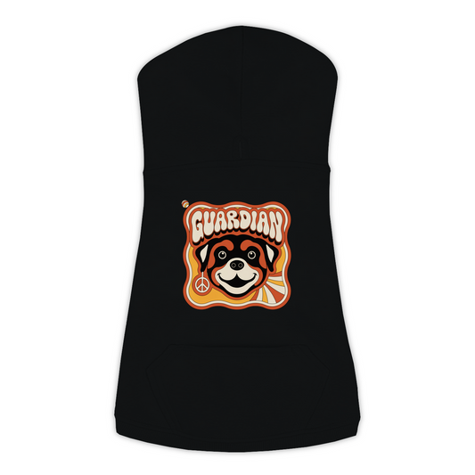 Rottweiler Groovy Hoodie – Black – Back