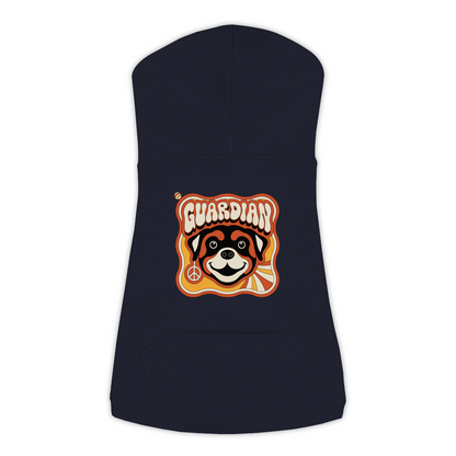 Rottweiler Groovy Hoodie – Navy – Front