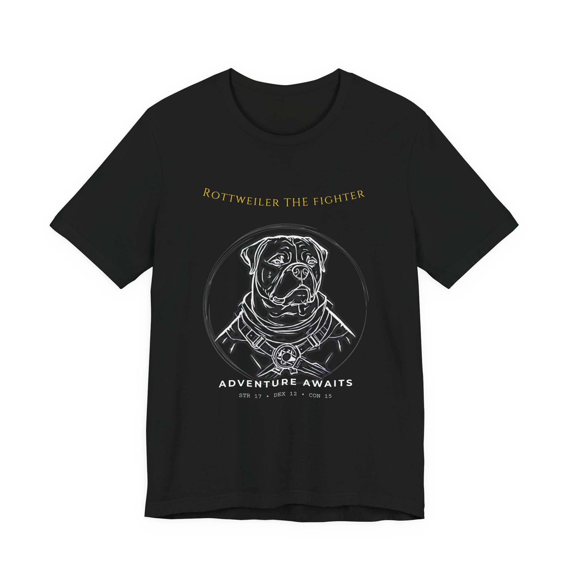 Rottweiler The Fighter T-Shirt lifestyle photo