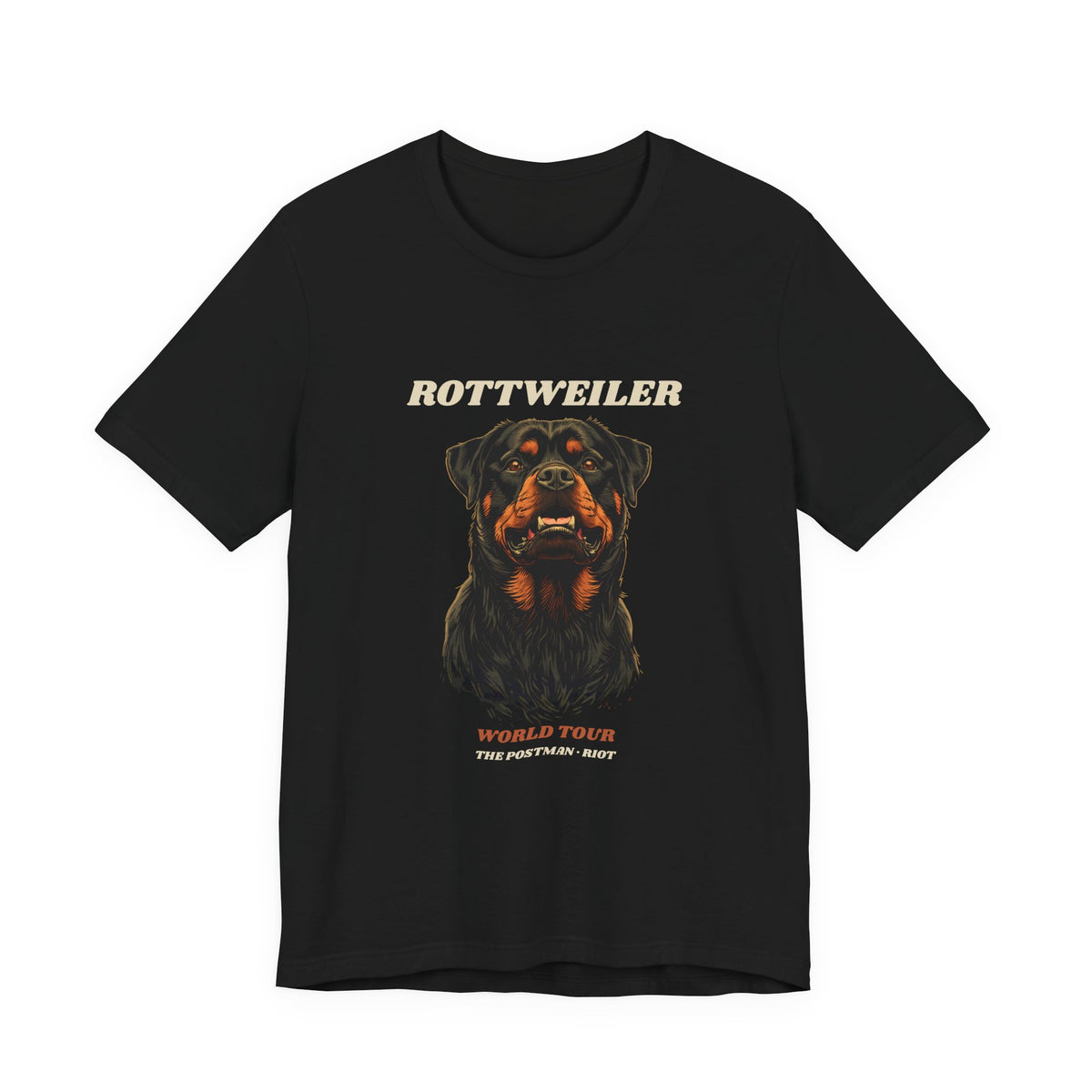 Rottweiler World Tour vintage band t-shirt lifestyle photo