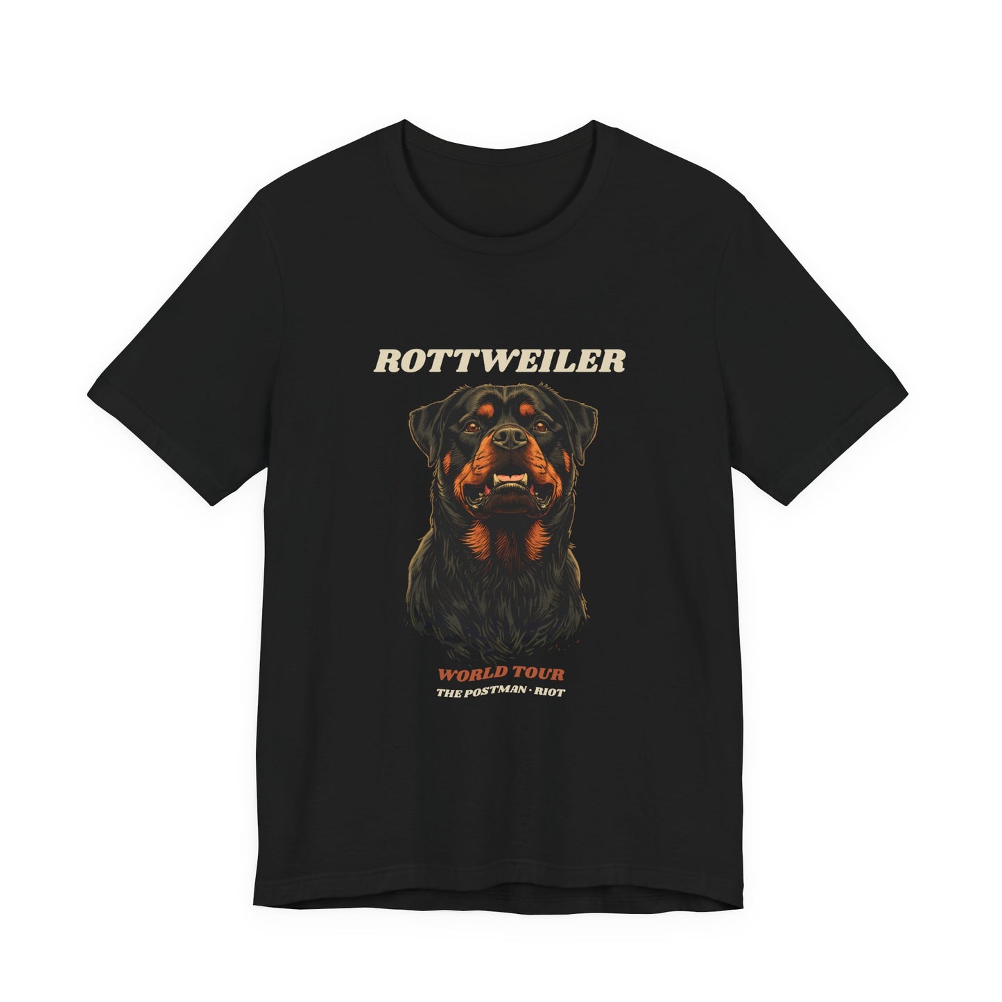 Rottweiler World Tour vintage band t-shirt lifestyle photo