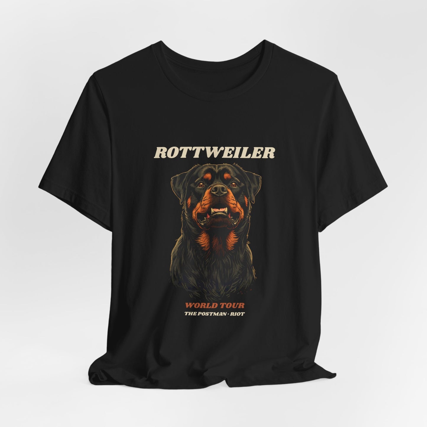 Rottweiler World Tour vintage band t-shirt on hanger