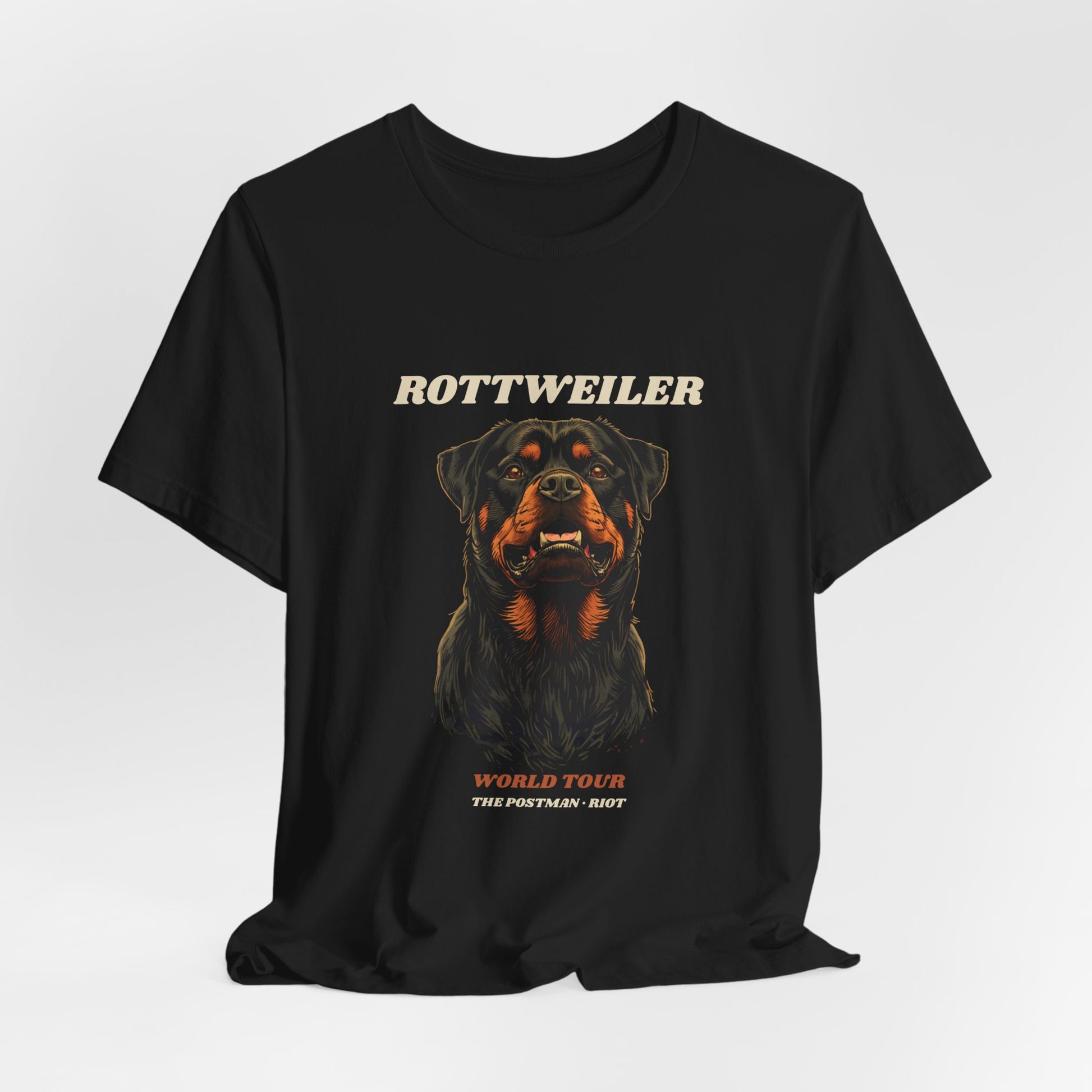 Rottweiler World Tour vintage band t-shirt on hanger