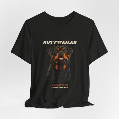 Rottweiler World Tour vintage band t-shirt model photo
