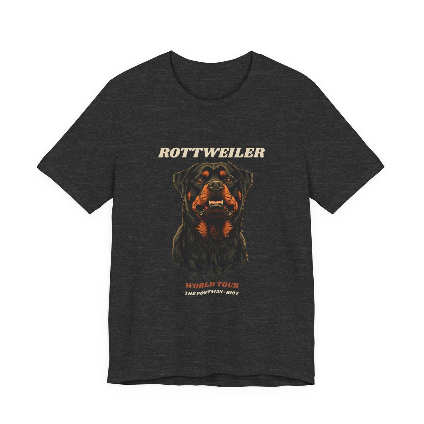 Rottweiler World Tour vintage band t-shirt on man