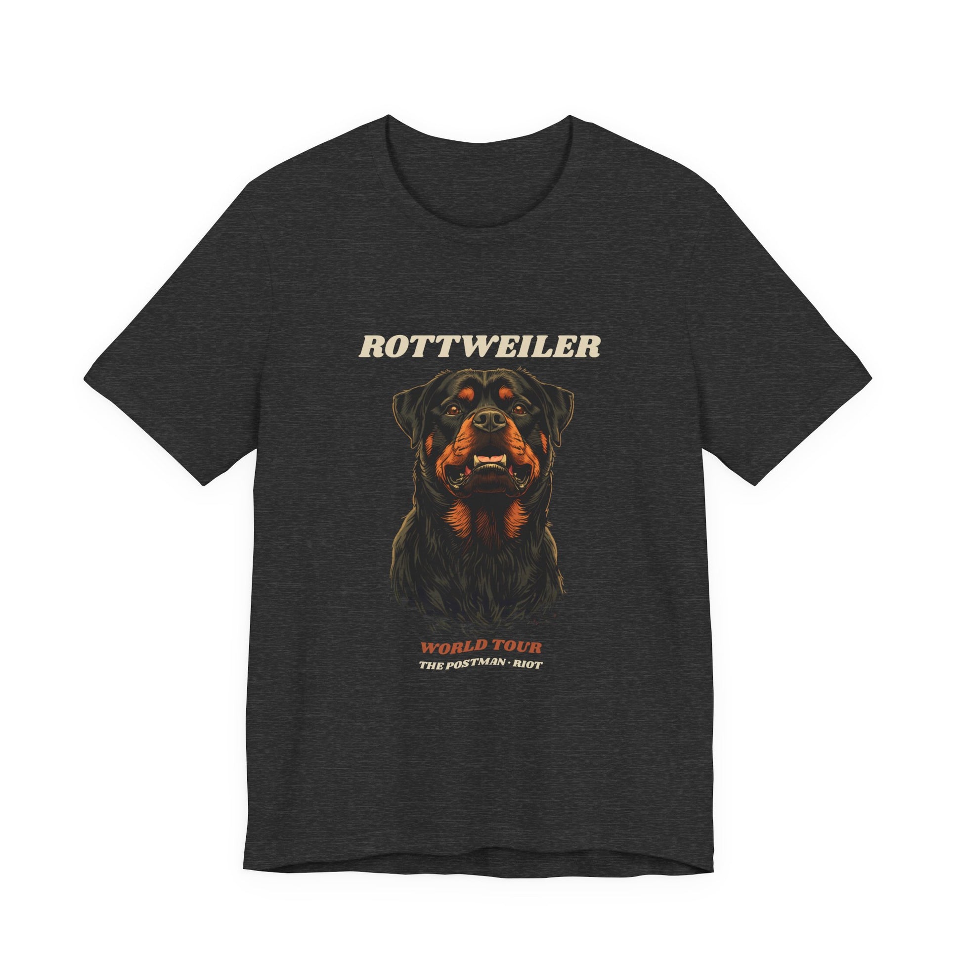 Rottweiler World Tour vintage band t-shirt on man
