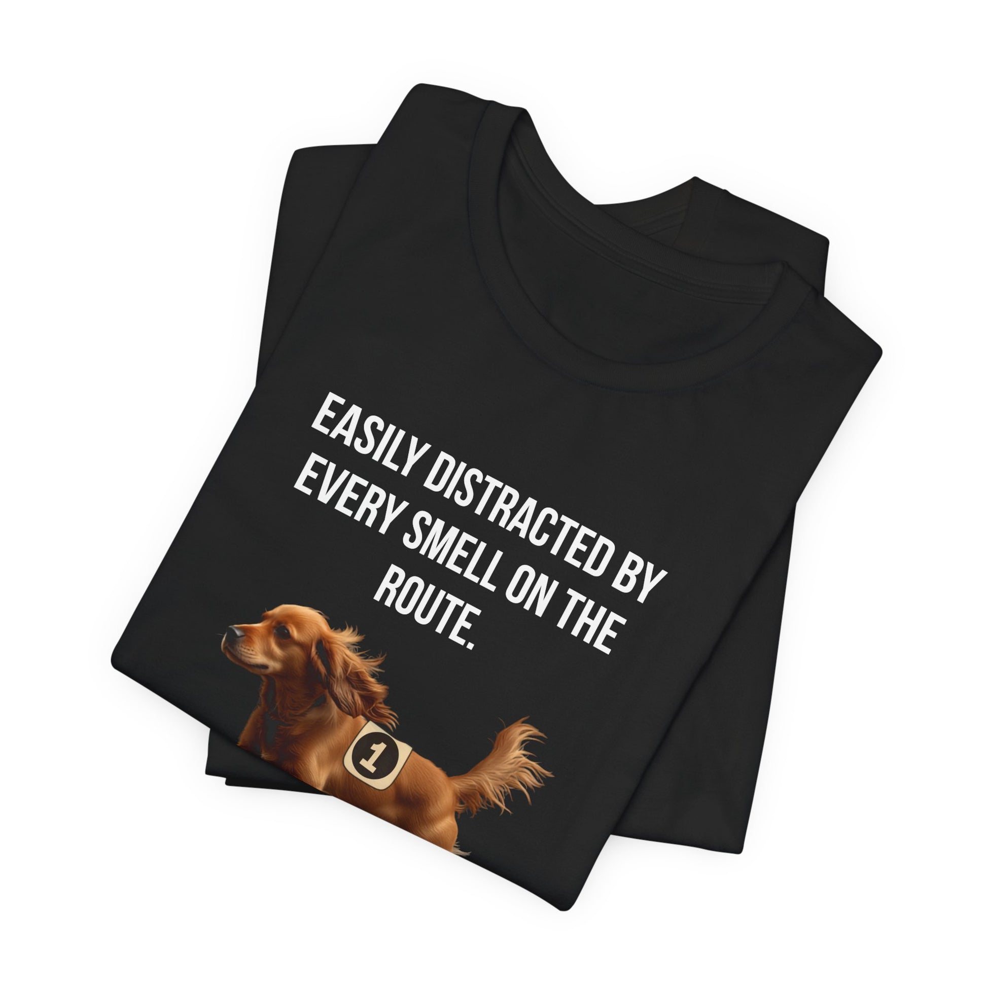 Running Buddy T-Shirt — Funny Cocker Spaniel Unisex Tee