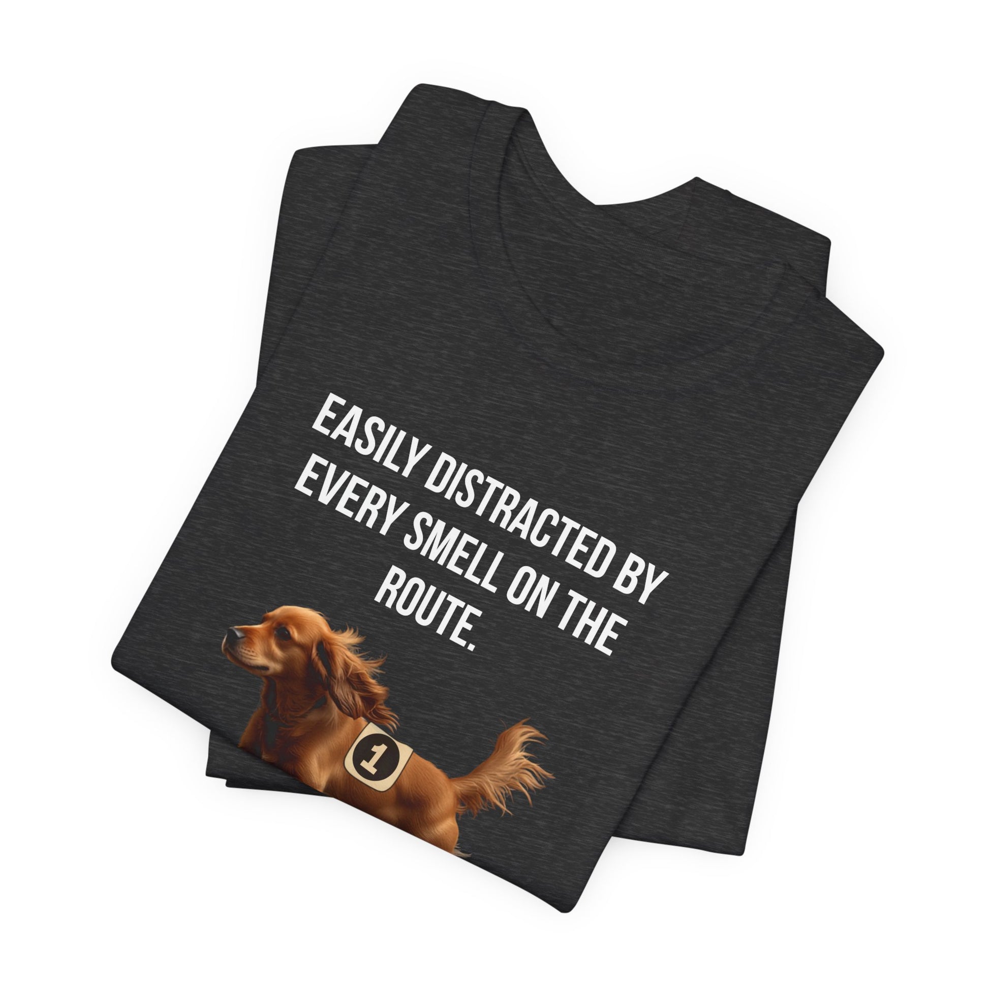 Running Buddy T-Shirt — Funny Cocker Spaniel Unisex Tee