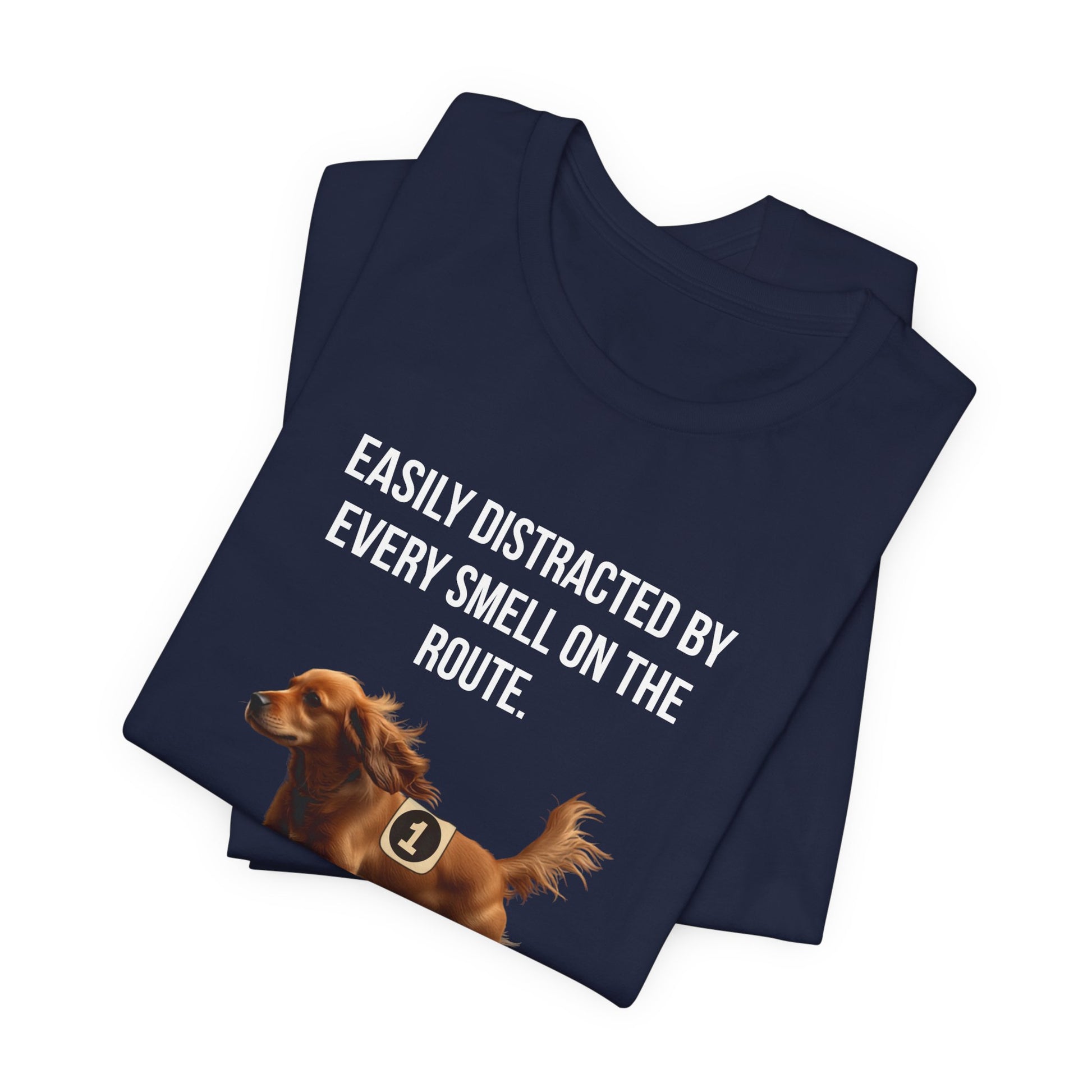 Running Buddy T-Shirt — Funny Cocker Spaniel Unisex Tee