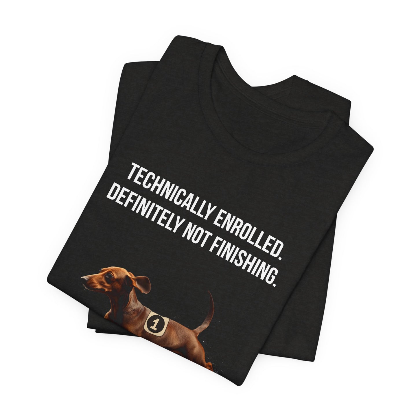 Running Buddy T-Shirt — Funny Dachshund Unisex Tee