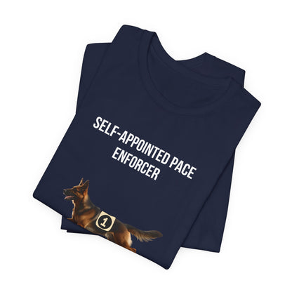 Running Buddy T-Shirt — Funny German Shepherd Unisex Tee