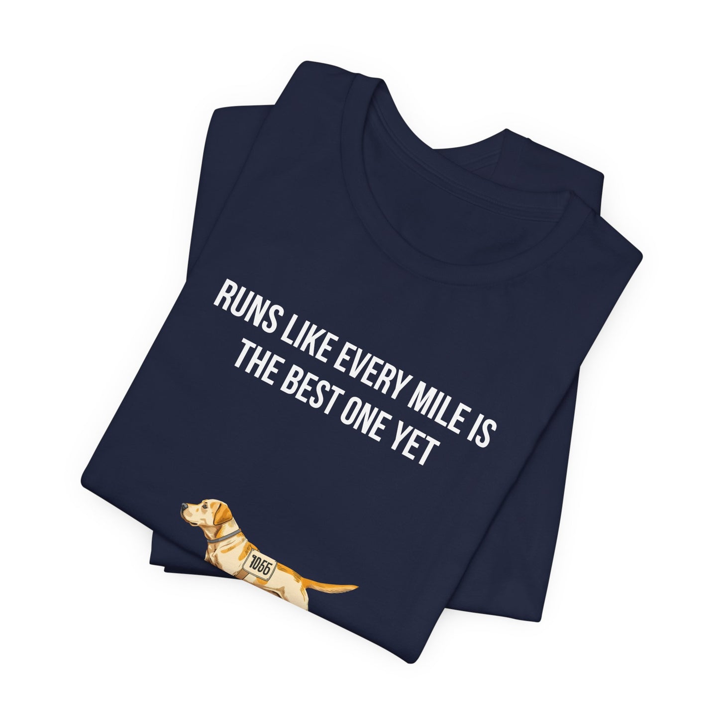 Running Buddy Labrador T-Shirt — Running design, photo 26