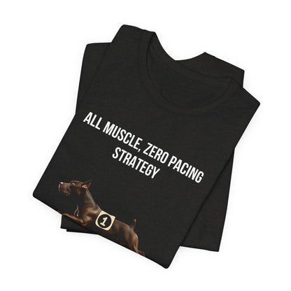 Running Buddy T-Shirt — Funny Staffie Unisex Tee