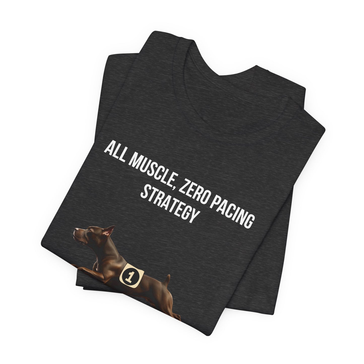 Running Buddy T-Shirt — Funny Staffie Unisex Tee