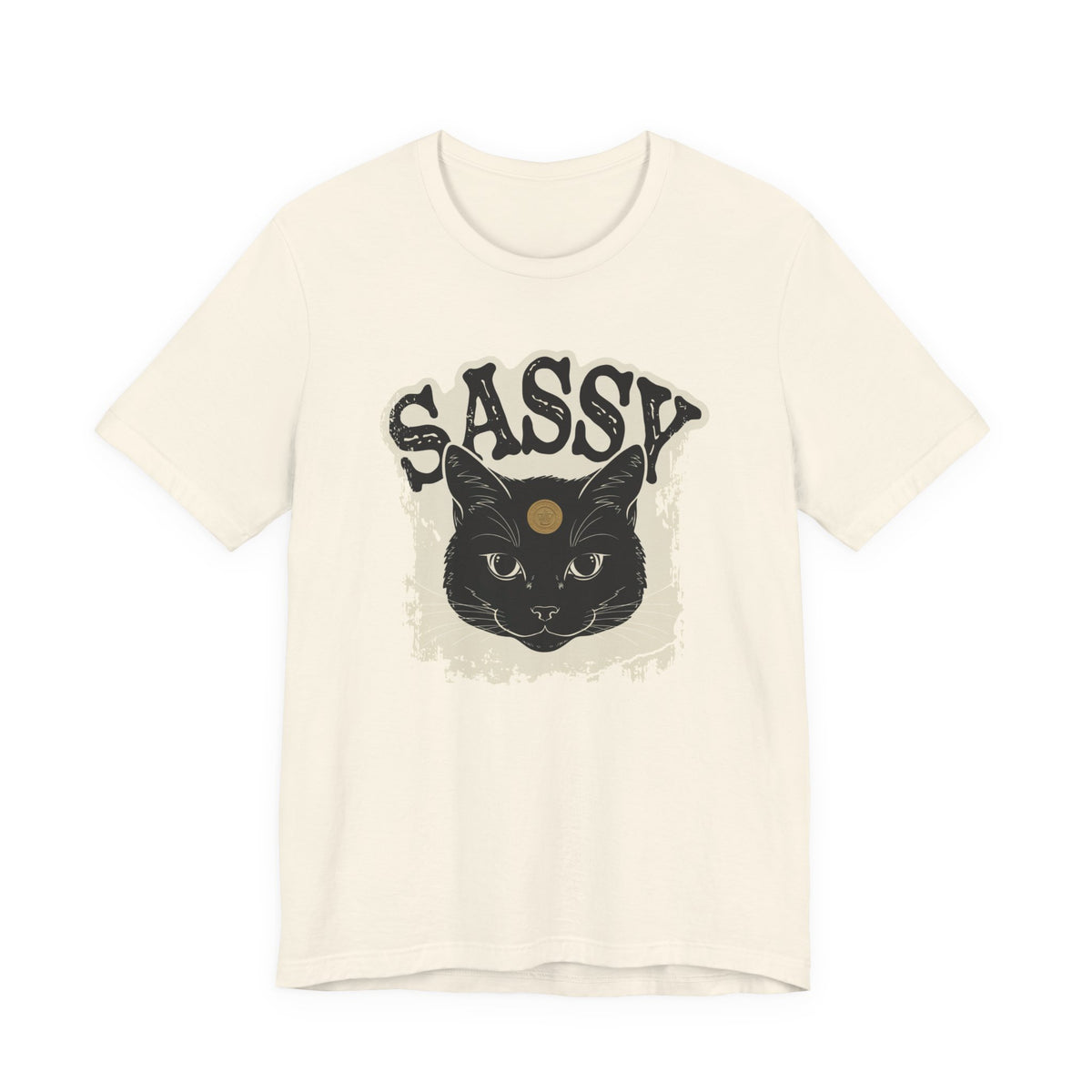 Sassy Black Cat unisex t-shirt, photo 12