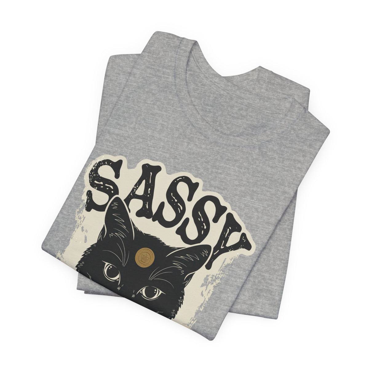 Sassy Black Cat unisex t-shirt, photo 20