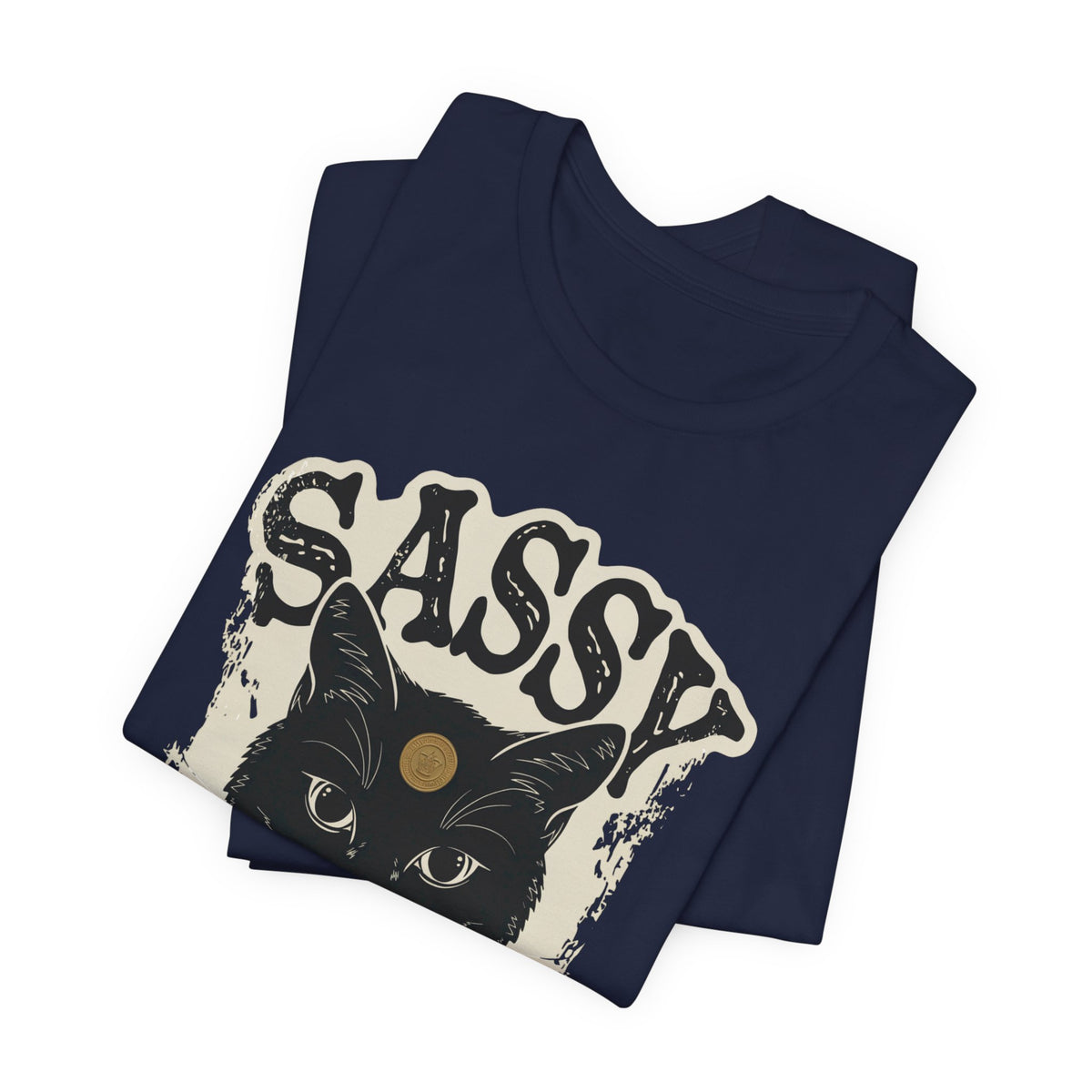 Sassy Black Cat unisex t-shirt, photo 32