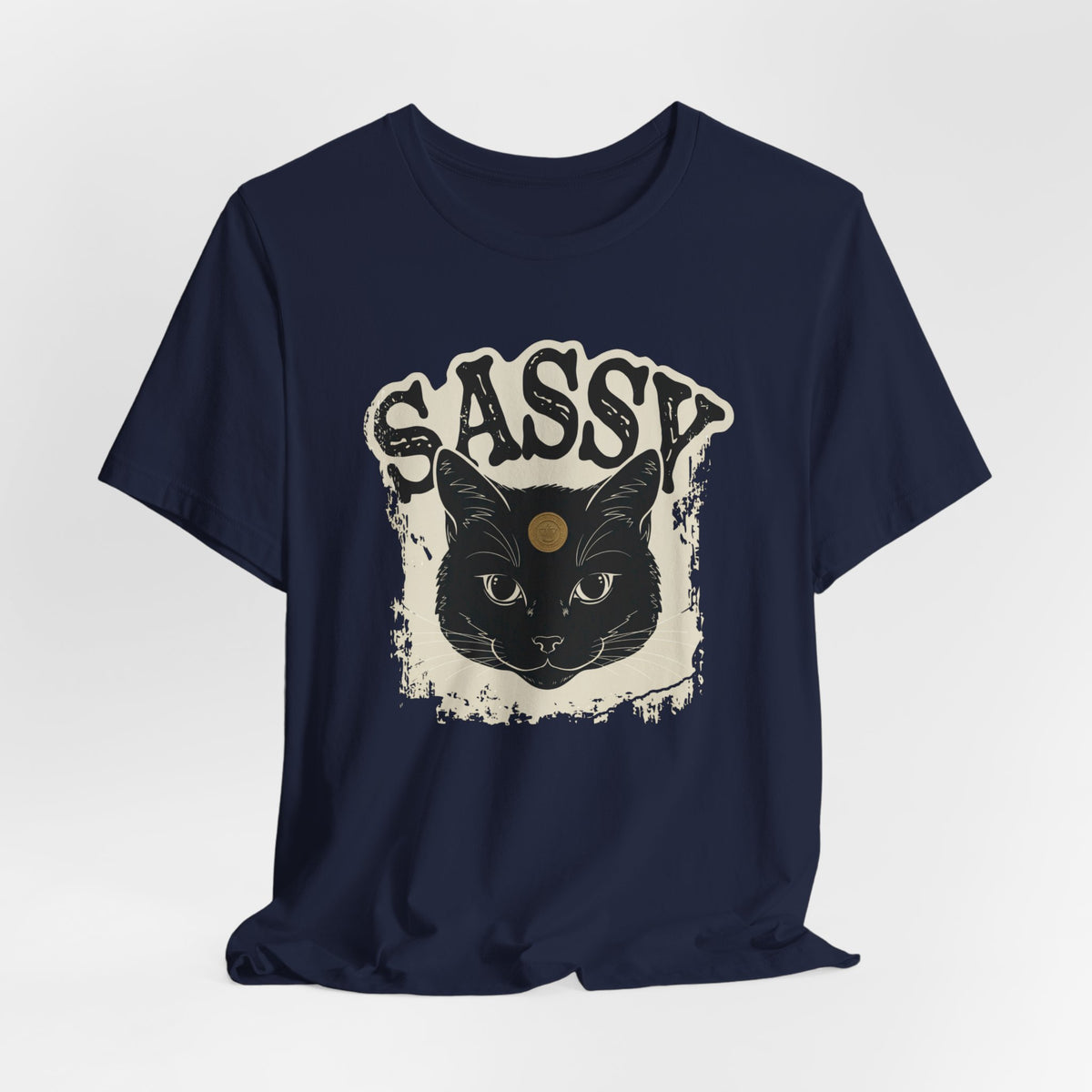 Sassy Black Cat unisex t-shirt, photo 33