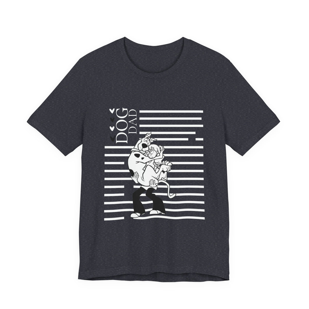 Scooby-Doo Dog Dad T-Shirt in Dark Grey Heather — SniffWaggleNWalk™