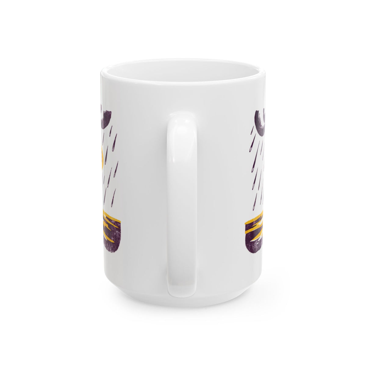 Dachshund ceramic coffee mug, 11oz and 15oz screen print style sausage dog gift - view 15