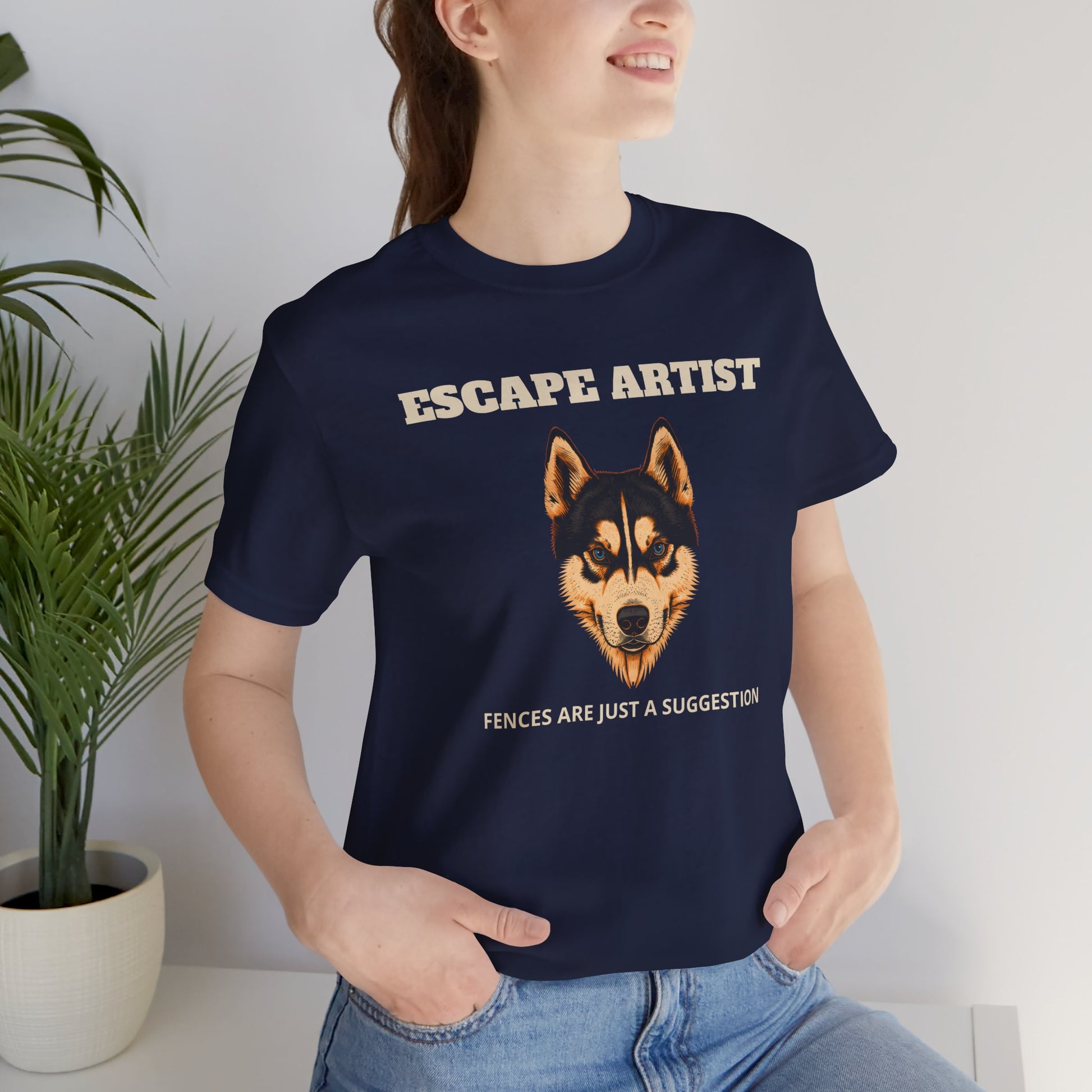 Siberian Husky Escape Artist T-Shirt - view 04
