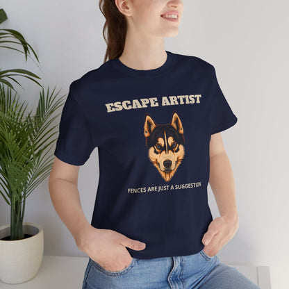 Siberian Husky Escape Artist T-Shirt - view 04