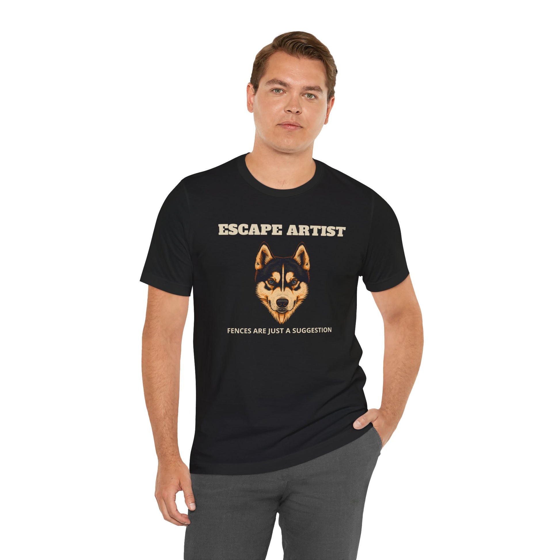 Siberian Husky Escape Artist T-Shirt - view 06