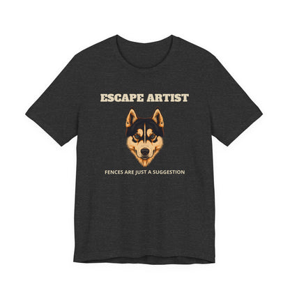 Siberian Husky Escape Artist T-Shirt - view 17