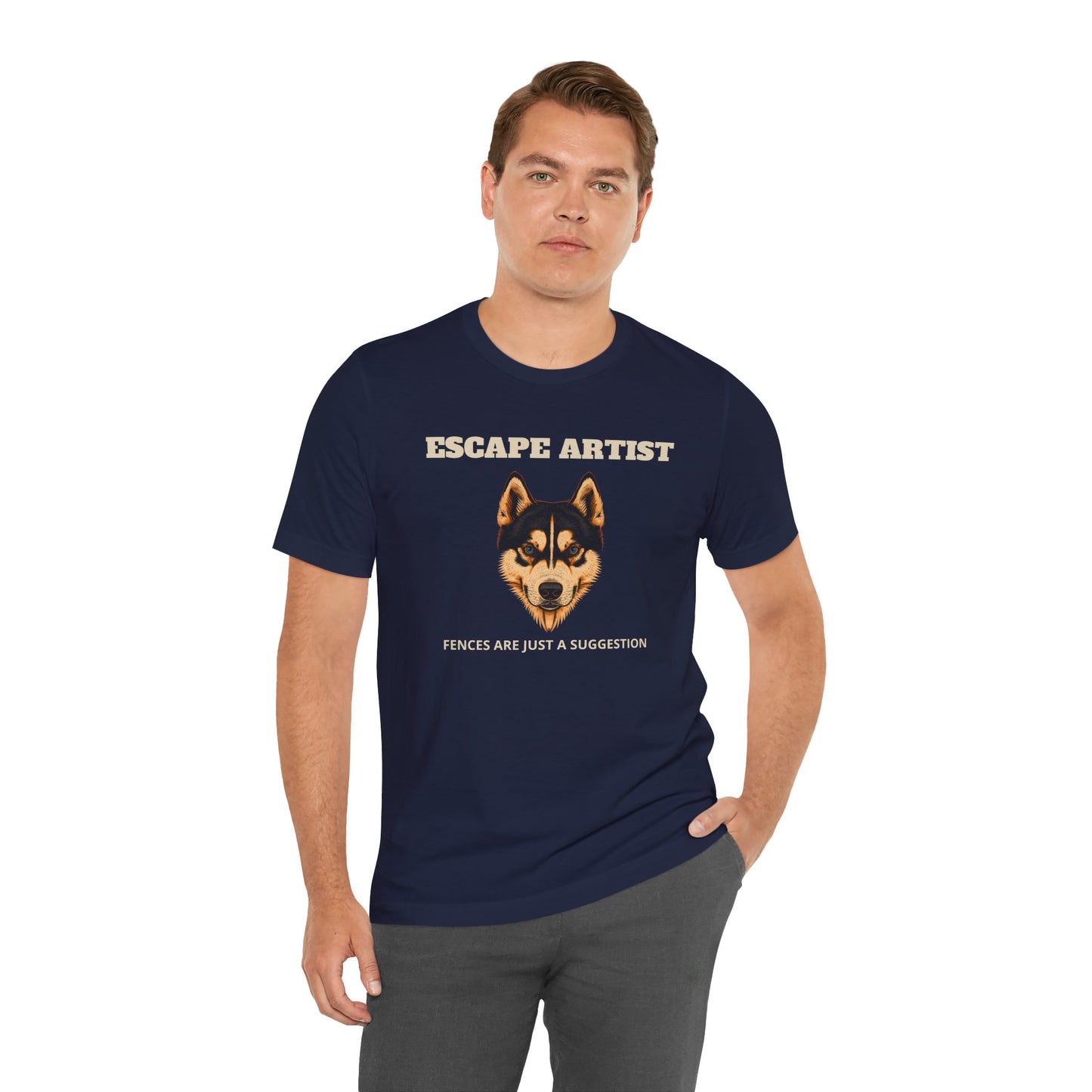 Siberian Husky Escape Artist T-Shirt - view 24