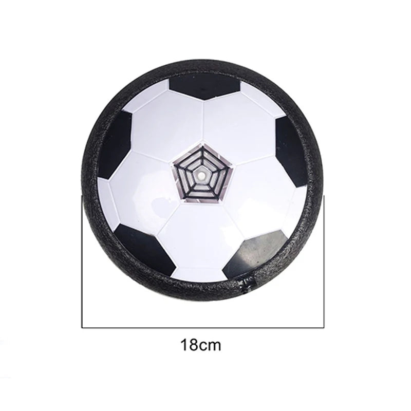 FetchFrenzy™ hover football working on hardwood, tile and smooth floor surfaces