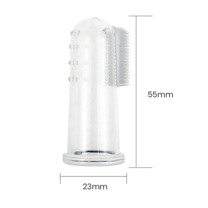 Super Soft Pet Finger Toothbrush. - Sniff Waggle And Walk