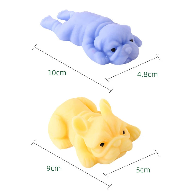 size of Anime Dogs Fidget Toys. - Sniff Waggle And Walk