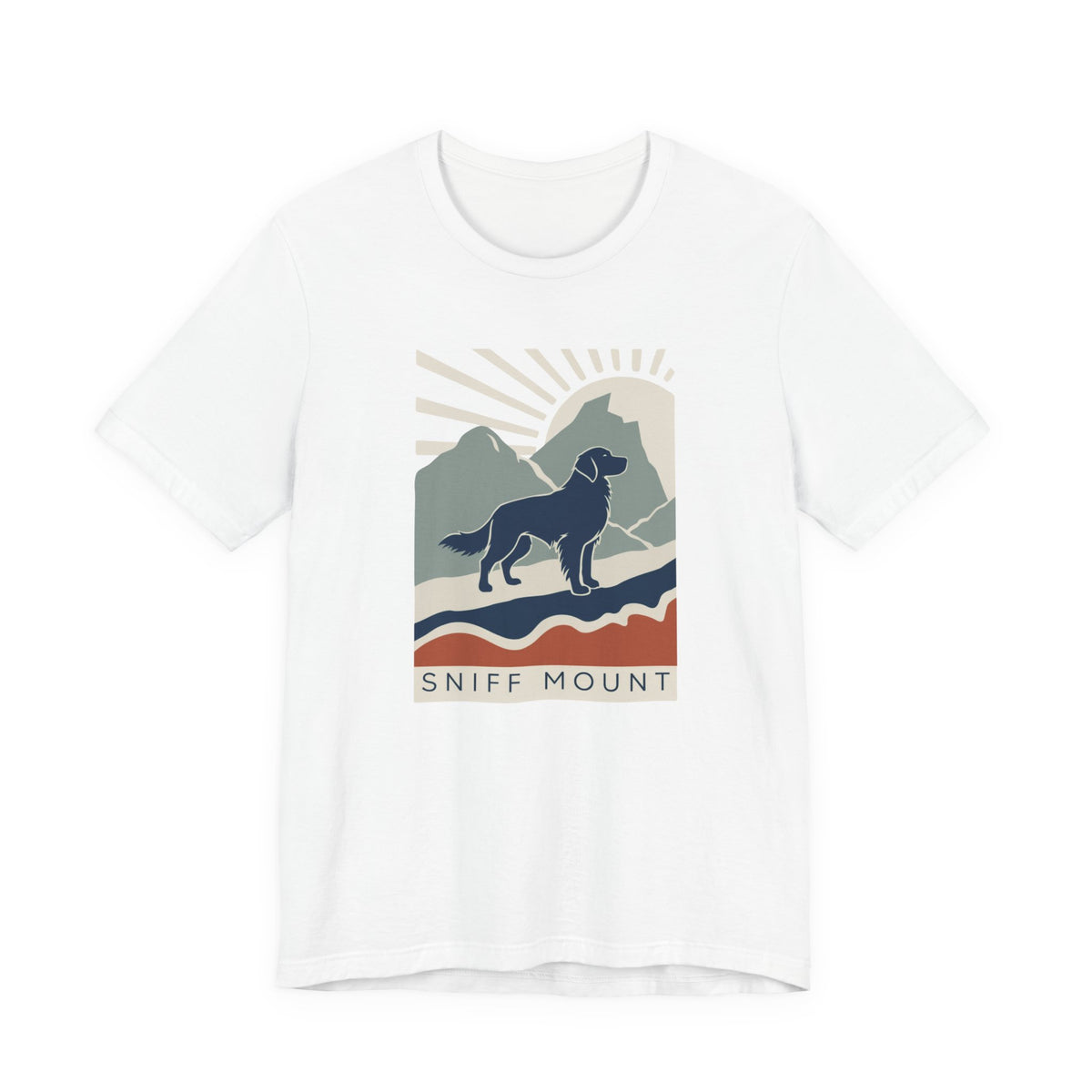 Sniff Mount Golden Retriever unisex t-shirt, photo 7
