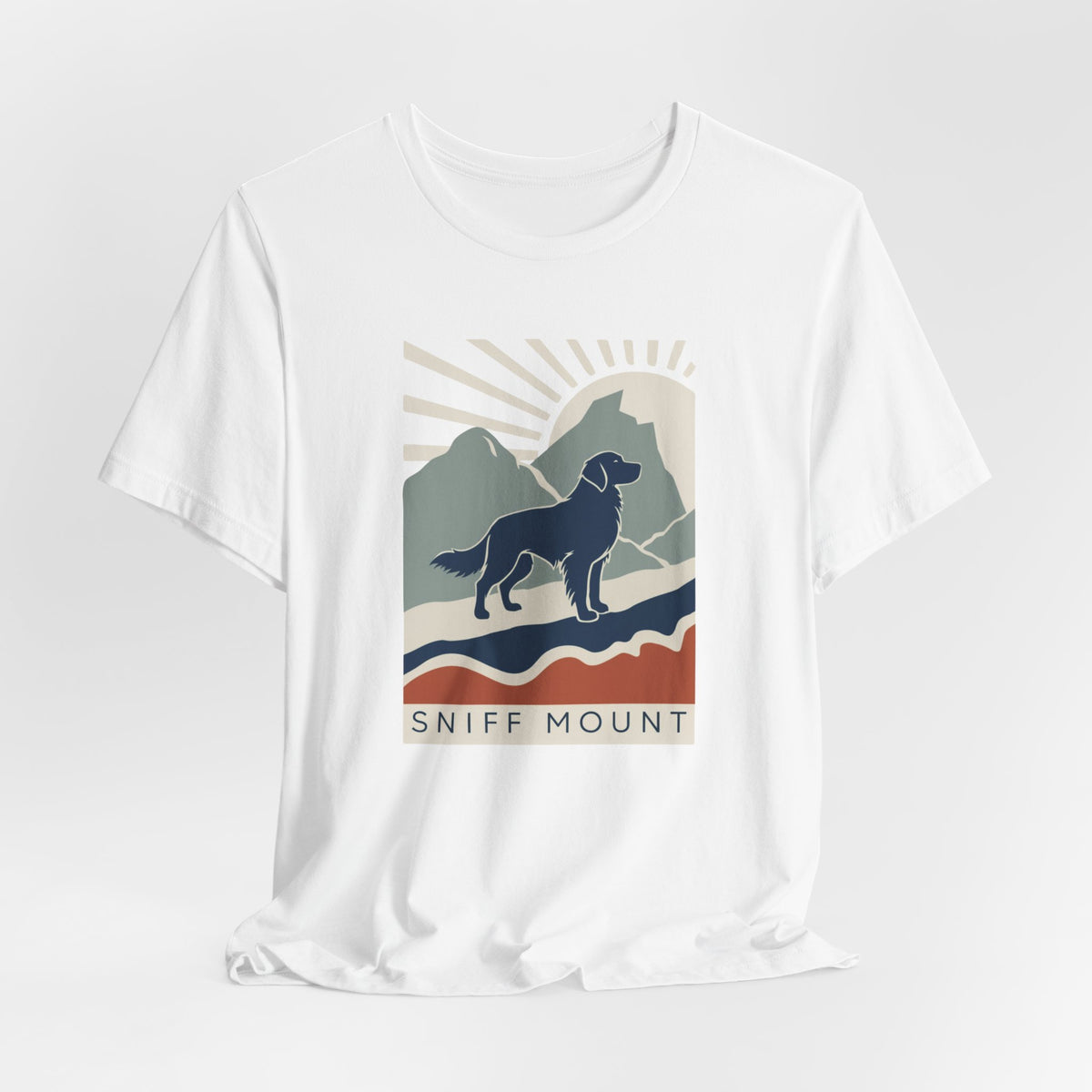 Sniff Mount Golden Retriever unisex t-shirt, photo 10
